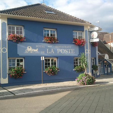 Hotel Restaurant De La Poste Mulhouse Est Bantzenheim Buitenkant foto