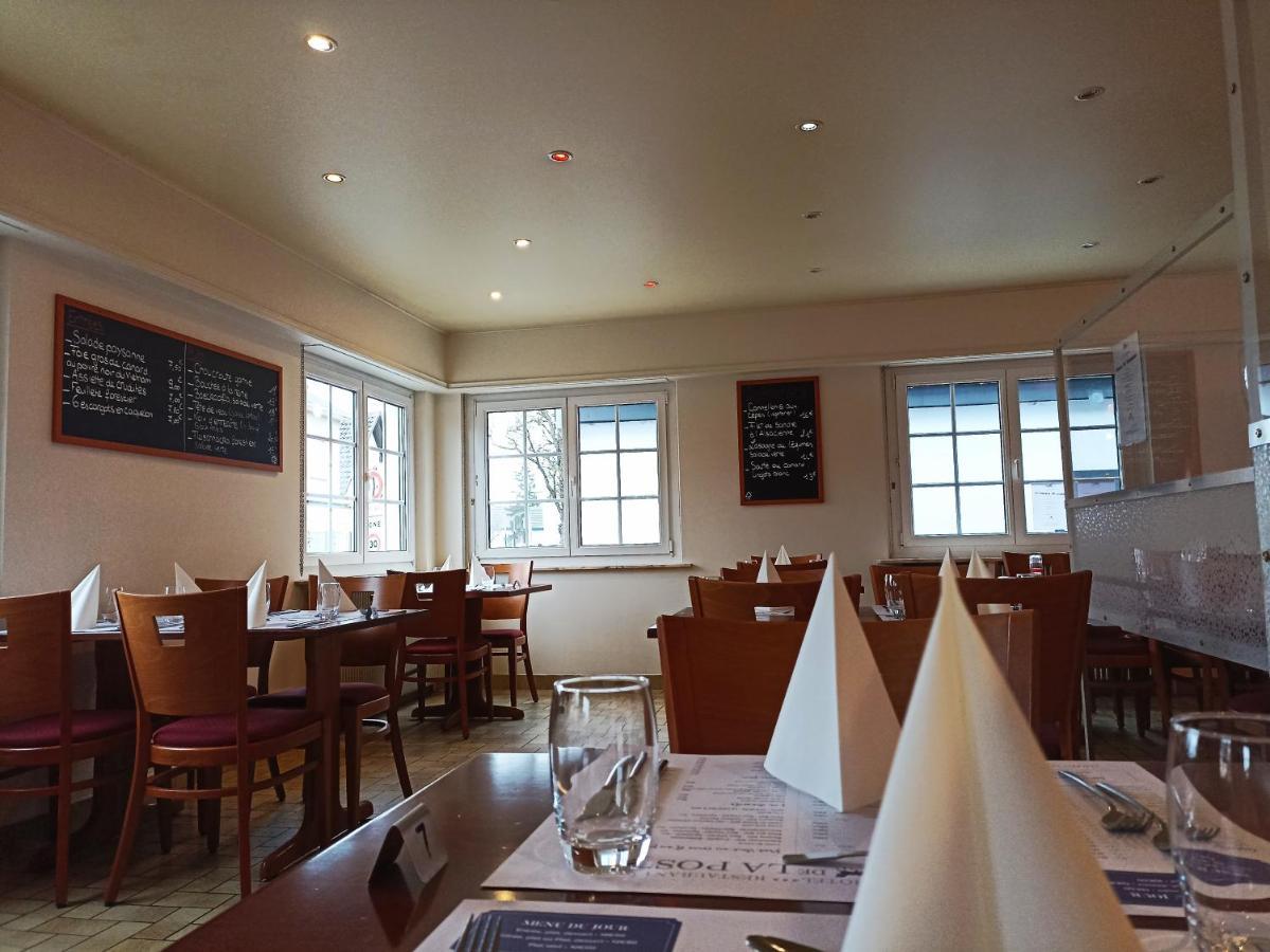 Hotel Restaurant De La Poste Mulhouse Est Bantzenheim Buitenkant foto