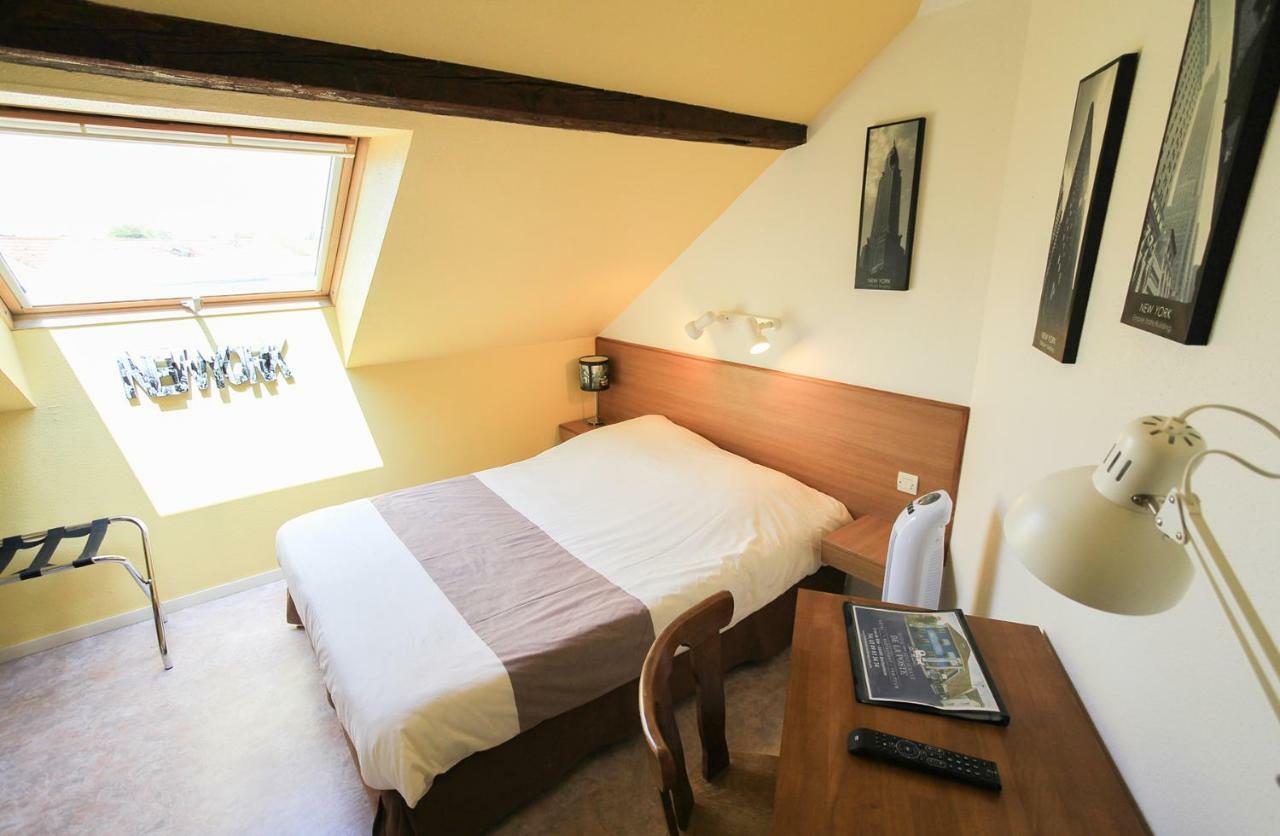 Hotel Restaurant De La Poste Mulhouse Est Bantzenheim Buitenkant foto